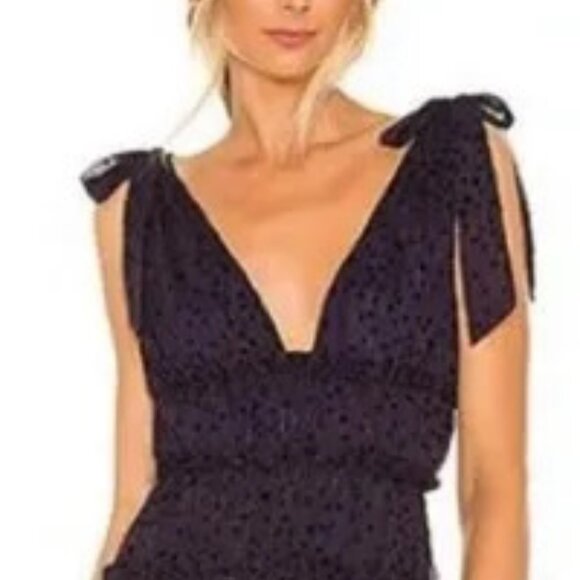 COPY - Majorelle Emmalyn Midnight Purple Stars Mini Dress XXS Revolve. - Picture 5 of 5